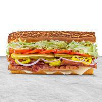 B.L.T.  · Bacon slices, crisp lettuce, fresh sliced tomato, and aged Swiss cheese.  Comes with THE WOR...