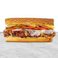 Barbecue Chicken · Grilled chicken breast, bbq sauce, and Provolone cheese melted together.  Comes with THE WOR...