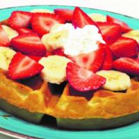 Belgian Waffles · Use the provided Modifier to select your desired topping for our delicious Belgian Waffles!