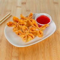 6 Piece Krab Ragoons · One of the top sellers, crispy wontons filled with our savory cream cheese and krab meat.
