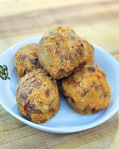 Pepper Jack Boudin Ball · Taylor's homemade Boudin is mixed with pepper jack cheese to create a mouth-watering experience. 

1 Cooked Boudin Ball
