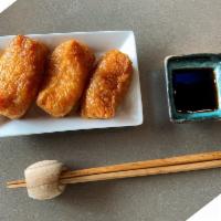 Inari Sushi (2pcs) · 2pcs Sweet tofu skin with sushi rice
