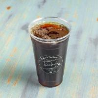 Shaken Iced Coffee · Your choice of: classic, Thai, vanilla, hazelnut, honey, caramel, Irish creme, amaretto. Bob...