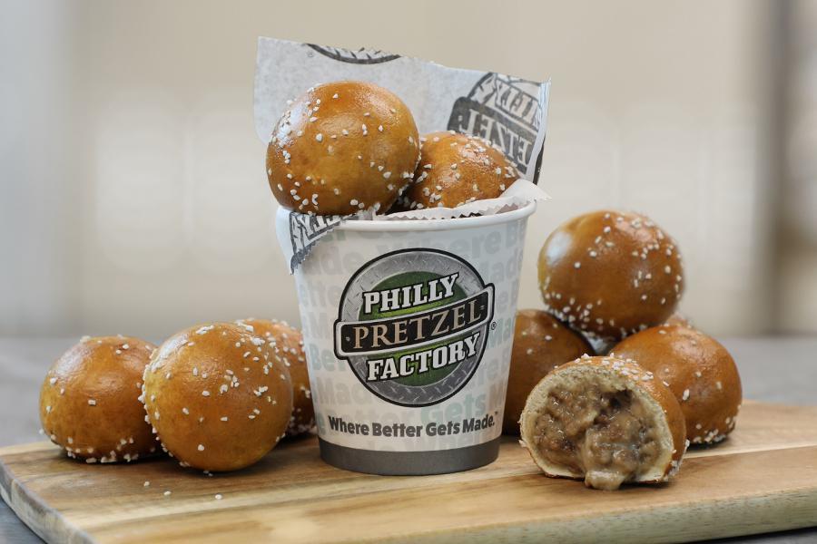 Mini Cheesesteaks Cup · Made with brotherly love. 4 large Philly cheesesteaks balls in a cup. 