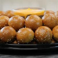 All Mini Cheesesteaks Party Tray · Pair 72 Mini Cheesesteaks with any 2 of our wide assortment of Pretzel Dips. Serves approxim...