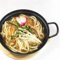 Vegetable Nabe Udon	 · Assorted vegetables served on udon noodles in a dashi broth.
