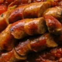 Sausage and Peppers Hero · 