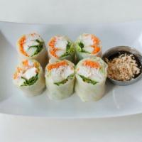Summer Roll · Lettuce, carrot, cucumber,tofu and basil in soft rice paper wrap served with hoisin sauce an...