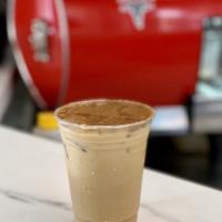 16 oz. Iced Caffe Viennese · Double espresso, milk with honey and cinnamon
