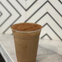 16 oz. Iced Caffe Mocha · Double espresso, milk and chocolate