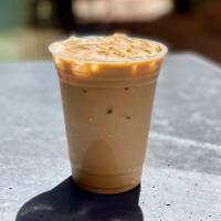 16 oz. Iced Chai Tea Latte · Spiced tea with milk