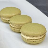 Pistachio Macarons (GF) · Pistachio Buttercream (GF)