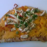 10. Chicken, Green Onion, Cheese and Sweet Chili Sauce Crepe · 