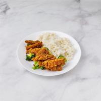 3. Katsu Chicken with Rice · Substitute fried rice for an additional charge.