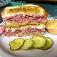 Corned Beef on Rye Sandwich · Add a coke or an ice tea for an additional charge.