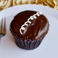 Chocolate Chantilly · Chantilly cream filled chocolate cupcake frosted with chocolate ganache
