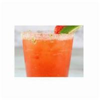 Strawberry Margarita · Made with Saki Tequila Blanco
Pint or Pitcher

Must be 21 to Purchase