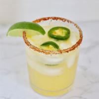 Spicy Margarita · Made with Saki Tequila Blanco
Pint or Pitcher

Must be 21 to Purchase