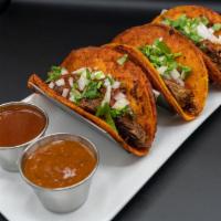 Birria Tacos  · This is a mexican recipe where we process the beef with our signature  ingredients.  This de...