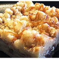 Caramel Apple Bar · The perfect sweet ending, sacks dessert bars are made with love daily from fresh ingredients.
