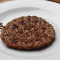 Side Sausage · all natural golden brown mild pork sausage patty...yummy alone or on one of our homemade bis...