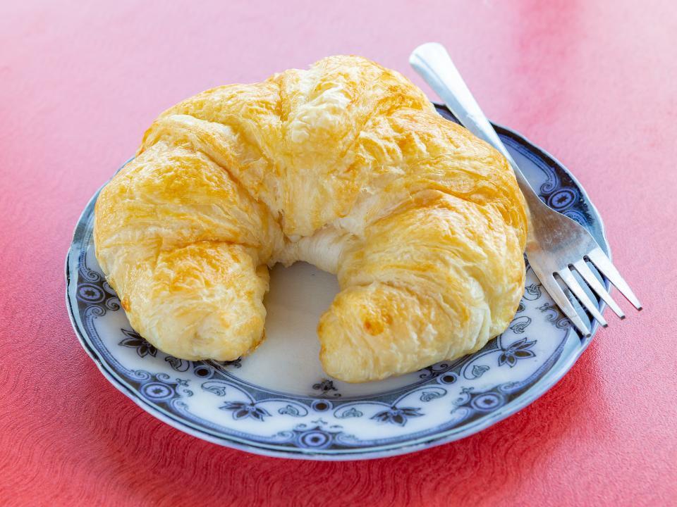 Side Croissant · Baked fresh daily right out of the oven.