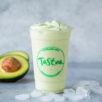 Avocado Avalanche Smoothie · Made with fresh avocado.