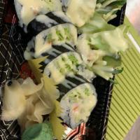 Boston roll · lettuce ,Ebi shrimp,avocado,cucumber,Japanese mayo sauce