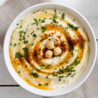 Hummus · Chickpea and tahini dip
