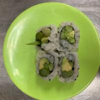 AAC Roll · Asparagus, avocado and cucumber.