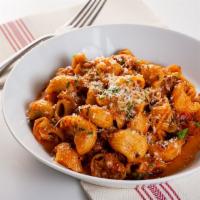 Pipe Rigate · veal shoulder bolognese, pecorino romano