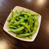 Edamame · Steamed young soy beans with salt 