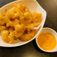 Rock Shrimp Tempura · Fried served with spicy mayonnaise sauce.