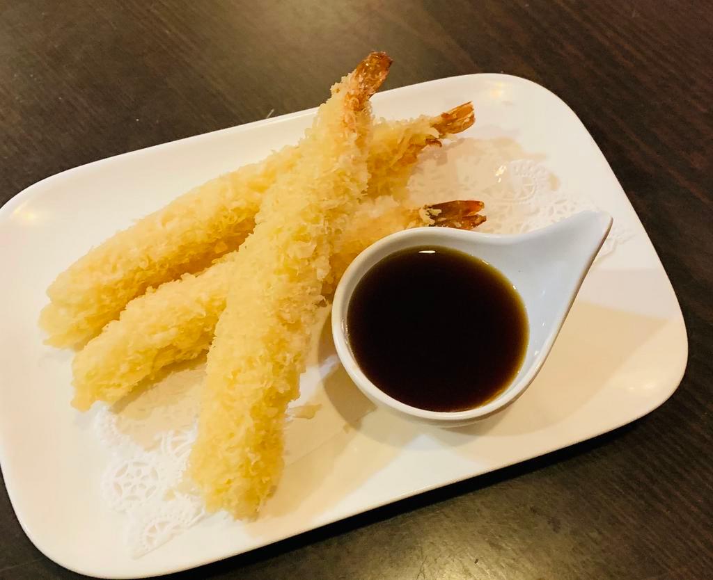 Shrimp Tempura Appetizer  · Served with 3 pieces tempura shrimp