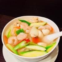 Shrimp Udon Soup · Served w. Mixed veggie 