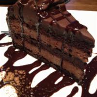 Chocolate Ganache Cake · 