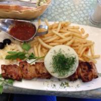 Chicken Shish Kebab · Served with choice of side. 