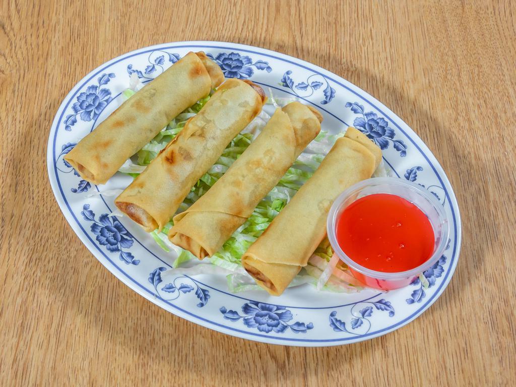 1. Egg Roll  · 2 pieces.