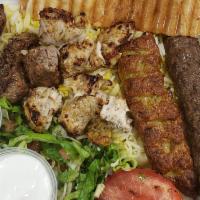Assorted Kabab Platter · Introducing the assorted kabab plate to satisfy your cravings for different meats plus one f...
