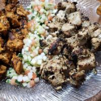 Chicken Tandoori Kabab Plate · chicken breast cubes marinated with tandoori flavors