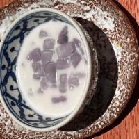 Taro Pearls in Coconut Cream · 