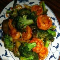 78. Shrimp with Broccoli · 