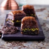 Baklava Chocolate with Pistachio · One order comes 3 piece