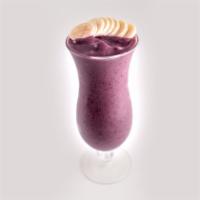 Purple Acai Smoothie · Acai berry blend of organic acai, strawberries, banana, almond milk, and your choice of hone...