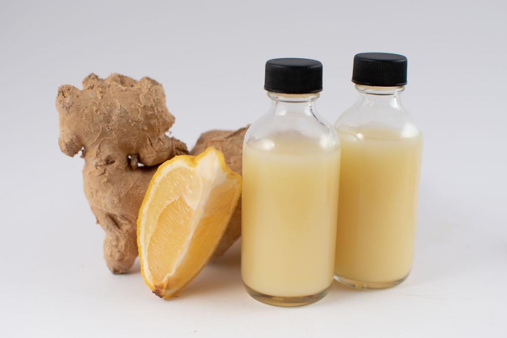 Lemon Ginger Wellness Shot · Raw, cold pressed - lemon and ginger. Energizing, immune system boost. Add cayenne for added digestion aid.