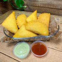 Traditional Colombian Empanadas x2 · Beef, Chicken or Cheese