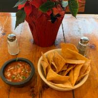 Chips · Home made deep fried corn tortillas. (chips only)