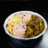 Small Curried Goat · Curry seasoned dish. 
