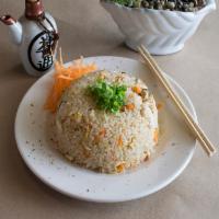 Japanese Fried Rice · Fluffy steamed rice stir fried with choice of meat. 