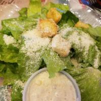 Caesar Salad · Made with our homemade Cesar, brought back from rome itself.